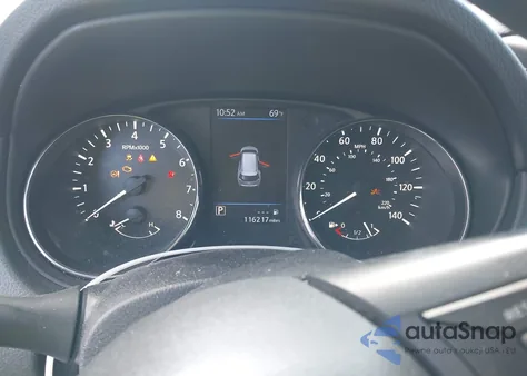 2020 Nissan Rogue S Fwd из США, поврежденный, VIN KNMAT2MT1LP537452